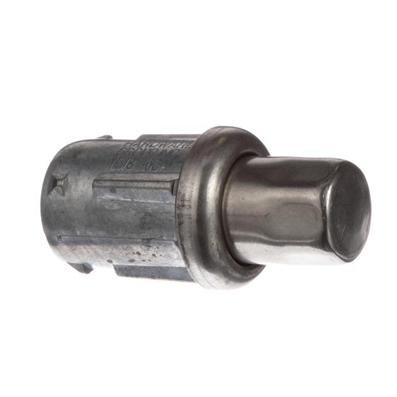 Picture of 1-5/8" Round Stainless Steel Clad Zinc Die Cast Adjustable Hex Foot Insert