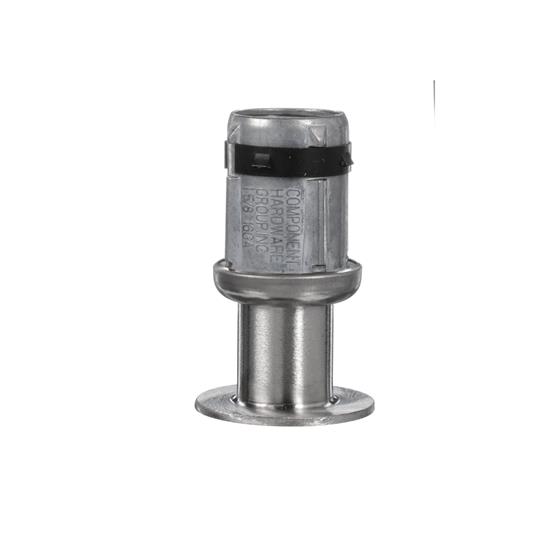 Picture of 1-5/8" Round Stainless Steel Clad Zinc Die Cast Adjustable 2" Reduced Flanged Foot Insert