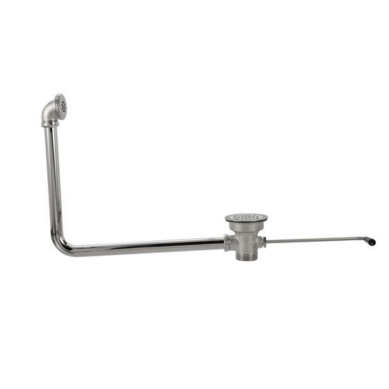Picture of Encore®  Twist Handle Drain, 3-1/2" Sink Opening, 2" Outlet with Overflow Assembly