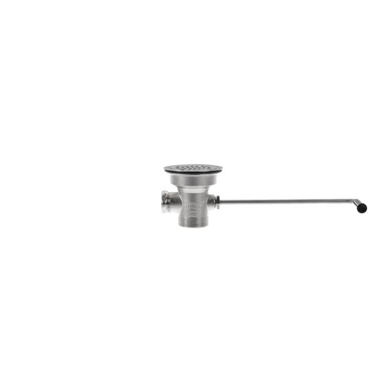 Picture of Encore® Twist Handle Drain, 3-1/2" Sink Opening, 2" Outlet with Crumb Cup Strainer