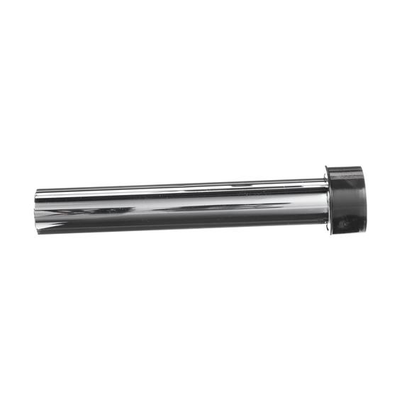 Picture of Encore® Nickel Plated Brass Overflow Tube 1-1/2" X 7-1/2" with Grommet and Overflow Strainer for 1-1/2" NPT