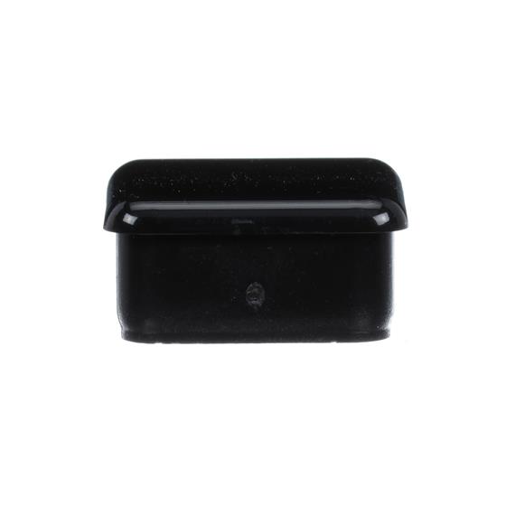 Picture of Black Nylon End Cap for 1" OD, 18-ga Square Tubing