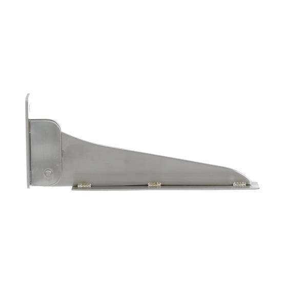 Picture of 8-5/8" L Stainless Steel Fold Down Shelf Bracket