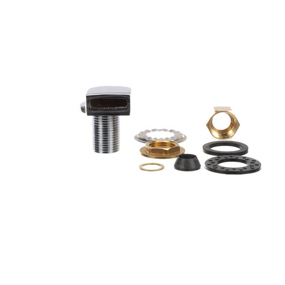 Picture of Encore® Polished Chrome Plated Brass Swirl Inlet Fitting, 1/2" NPT