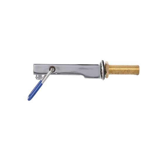 Picture of Encore® Glass Filler, Deck Mount with 8" Riser, 1/2" NPT and Polished Chrome Plated Brass Finish