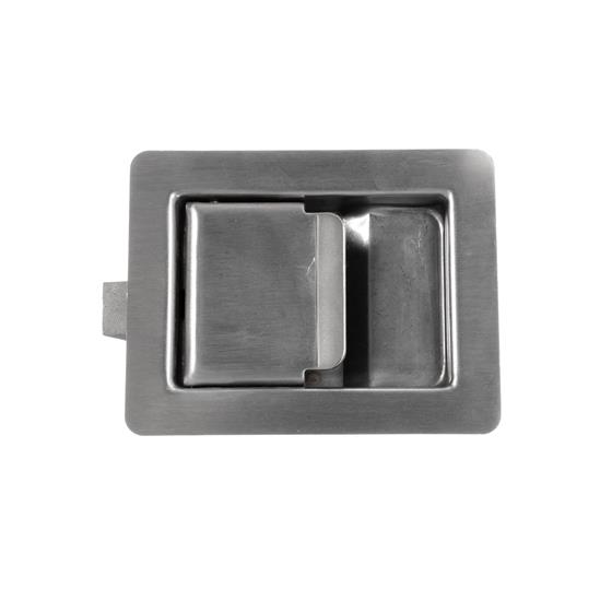 Picture of 4-3/4" L x 3-3/4" W x 1-5/8" H Stainless Steel Paddle Latch with #10-24 Mounting Studs