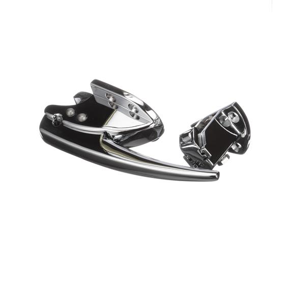 Picture of 6-3/4" L Chrome Plated Die Cast Adjustable Surface Mount Latch For 5/8" To 1-1/4" Offset