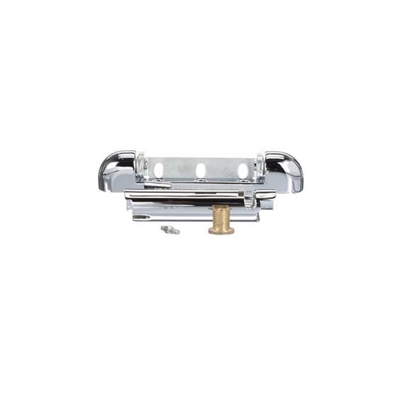 Picture of 7/8" Offset 5-3/4" L Chrome Plated Die Cast Non-Rise Adjustable Spring Cartridge Edgemount Hinge