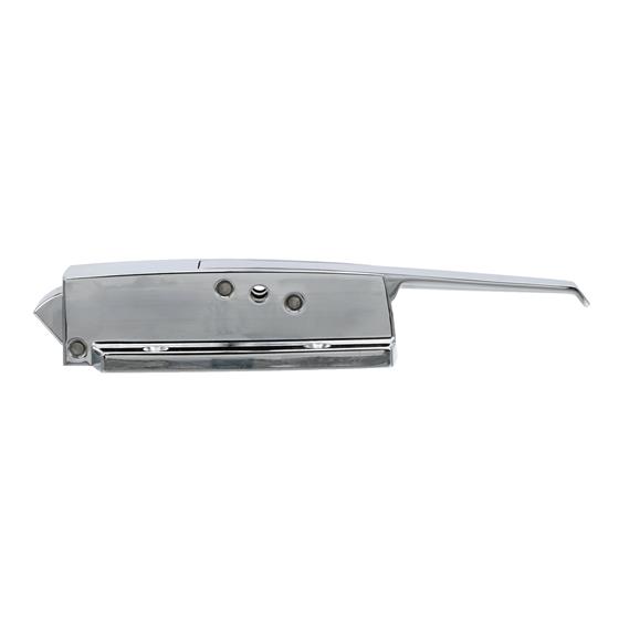 Picture of Heavy-Duty Polished Chrome Walk-In Cooler Door Safety Latch Body Only - Less Strike