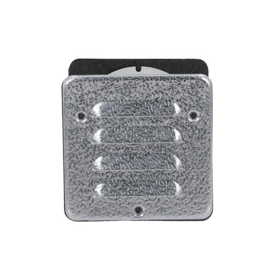 Picture of 5" x 5"  Aluminum Non-Heated Round Vent Port For 4" Thick Walk-In Coolers