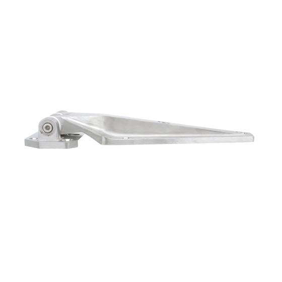 Picture of Flush Offset Satin Stainless Steel Heavy Duty Left Hand Walk-In Cooler Door Hinge