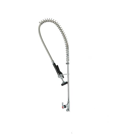 Picture of Encore® Single Hole Deck Mount Pre Rinse Assembly with Ceramic Valves and Wall Bracket