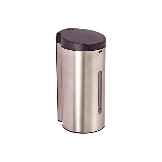 Picture of Electronic Soap /  Gel Dispenser, BatteryWall Mounted, Brushed Stainless Steel