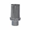 Picture of 1" Round Nickel Plated Zinc Die Cast Adjustable Hex Foot Insert