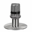 Picture of 1-1/2" Round Stainless Steel Clad Zinc Die Cast Adjustable Flanged Foot Insert With Mounting Holes