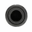 Picture of 1-5/8" Round Black Thermoplastic Adjustable Hex Foot Insert