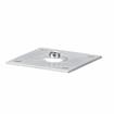 Picture of 3-1/2" x 3-1/2" Zinc Plated Steel Removable Mounting Plate With 1/2-13 Tapped Center Hole