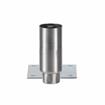 Picture of Equipment leg, S/S, 100mm/41mm with M12 flush stud