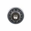 Picture of 7/8" OD Steel Flat Ball Bearing Roller with 1/2" L Rivet Stud