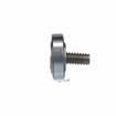 Picture of 7/8" OD Steel Flat Ball Bearing Roller with 1/4-20 x 3/4" L Flat Head Screw Stud