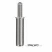 Picture of 5/16" OD x 1-1/2" L Chrome Plated Brass Spring Loaded Guide Pin with Speed Nut