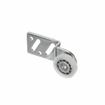 Picture of Zinc Plated Steel Front Door Sheave with Nylon/Steel Ball Bearing Roller