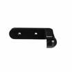 Picture of 4-1/16" L x 1" W x 7/8" H Black PVC Corner Bumper With Rounded Ends