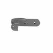 Picture of 4-3/8" L x 1-1/16" W x 1-1/4" H Gray PVC Corner Bumper With Rounded Ends And Corner