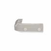Picture of 3-3/8" L x 1" W x 7/8" H Gray PVC Contempo Corner Bumper Interface With Hole Plugs