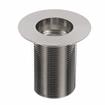 Picture of Encore® Nickel Plated Brass Sink Drain 3" L, 2" Dia Sink Opening, 3" Face Flange, 1-1/2" NPT