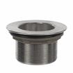 Picture of Encore® Nickel Plated Brass Sink Drain 2" L, 2-1/2" Dia. Sink Opening, 3-1/2" Face Flange, Includes: Locknut & Washer, 2" NPT