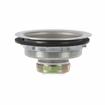 Picture of Encore® Duo Basket Drain, 3-1/2" Opening, 4-1/2" Flange, 18-8 S/S, Crumb Cup, w/Locknut, Gasket, Washer, Tailpiece, & Slipnut
