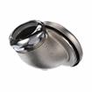 Picture of Encore® Overflow Head, 2" Dia. Cutout in Sink for Overflow Head, Nickel Plated Brass, Stainless Steel Faceplate, for 1-1/4" Tubing