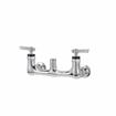 Picture of 8" OC Encore  Brass Chrome Plated Wall Mount Faucet Body Only for Spout