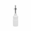 Picture of Encore® Soap Dispenser, Manual, 32 oz. Capacity, 3-1/2" x 15" x 7-7/16", White Polyethylene Bottle, Chrome Plated Brass Spout, Pump & Spout, Vandal Resistant, SANIGUARD® Antimicrobial Product Protection