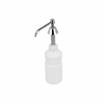 Picture of Encore® Soap Dispenser, Manual, 32 oz. Capacity, 3-1/2" x 15" x 7-7/16", White Polyethylene Bottle, Chrome Plated Brass Spout, Pump & Spout, Vandal Resistant, SANIGUARD® Antimicrobial Product Protection