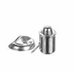 Picture of Bullet catch nickel plated, 1/4"D x 5/16" length