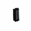 Picture of Black Polypropylene Snap-In Magnetic Cabinet Catch - Double Magnet
