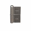 Picture of 1-3/32" W x 2-1/16" L 14-Gauge Stainless Steel Flag Hinge