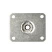 Picture of Mounting plate, S/S, with M12 threaded hole, 102x80x2mm