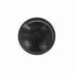 Picture of 7/16" OD x 3/16" H Black Rubber Pressure Sensitive Round Dome Bumper