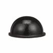 Picture of 3/4" OD x 3/8" H Black Rubber Pressure Sensitive Round Dome Bumper