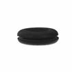 Picture of 13/16" OD x 1/2" ID x 9/32" H Black Rubber Grommet