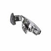 Picture of 6-3/4" L Chrome Plated Die Cast Adjustable Surface Mount Latch For 5/8" To 1-1/4" Offset