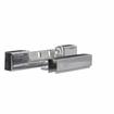 Picture of 7/8" Offset 5" L Chrome Plated Die Cast Standard Duty Non-Rise Adjustable Edgemount Hinge