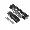 Picture of 1-1/8" Offset 5-1/2" L Chrome Plated Die Cast Non-Rise Adjustable Edgemount Hinge