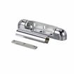 Picture of 7/8" Offset 5-3/4" L Chrome Plated Die Cast Non-Rise Adjustable Edgemount Hinge