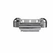Picture of 1-3/8" Offset 5-3/4" L Chrome Plated Die Cast Non-Rise Adjustable Edgemount Hinge