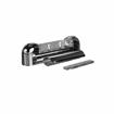 Picture of 1-3/8" Offset 5-3/4" L Chrome Plated Die Cast Non-Rise Adjustable Edgemount Hinge