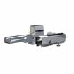 Picture of 1-5/8" Offset 5-3/4" L  Chrome Plated Die Cast Non-Lift-Off Self-Closing Edgemount Hinge